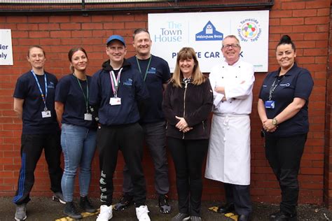 Help for the homeless at The town House Ashton .